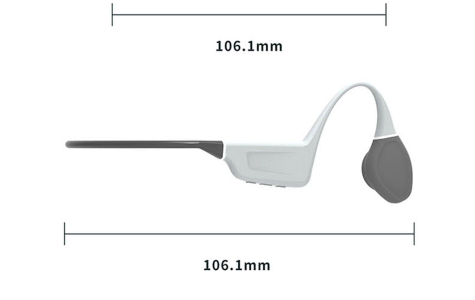 蓝牙PTT骨传导无线耳机 共音混听 连接手机和对讲机 支持POC对讲(图14)